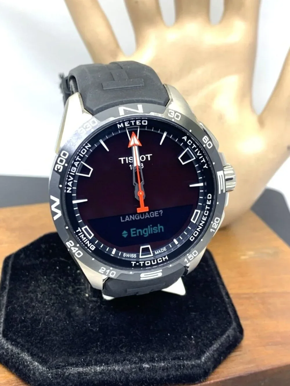 Tissot T-Touch Connect Solar Men's Watch Titanium Case 47.5mm T1214204405100